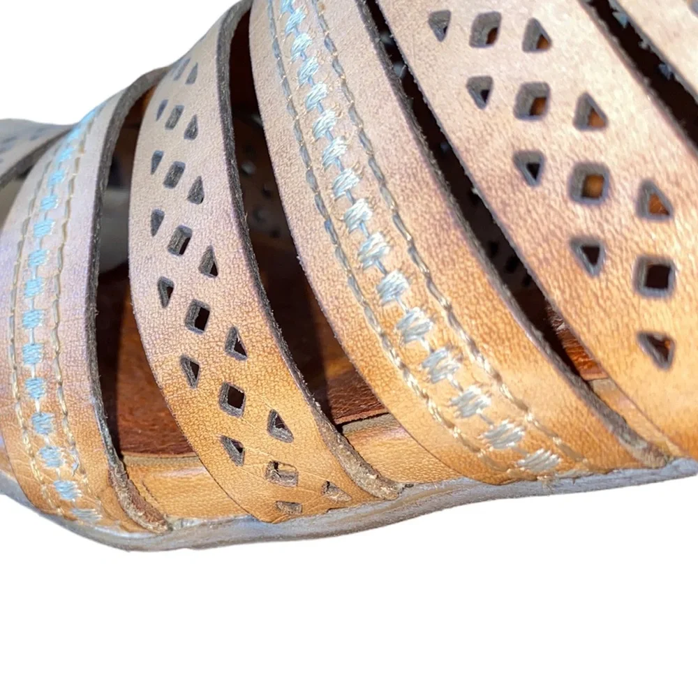 PIKOLINOS Maracaibo Gladiator Caged Sandal Size 5 - Picture 8 of 10